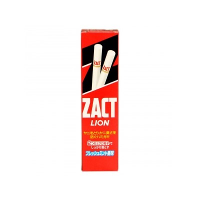 Lion. Зубная паста для курильщиков "Zact" против налета и запаха со вкусом мяты, 150г 1898