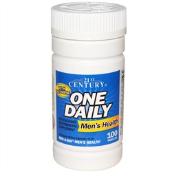 21st Century Health Care, One Daily для мужского здоровья, 100 таблеток