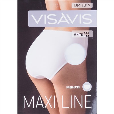 Трусы женские DM-1019 макси (White)