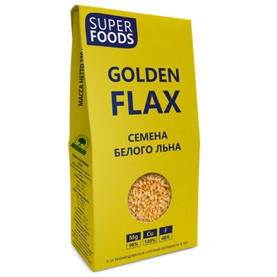 Семена белого льна (Golden Flax seeds), 150 гр
