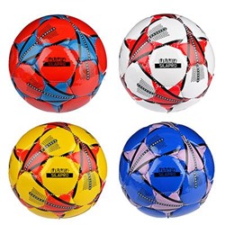 441 сув 133-017 Мяч футбольный "Лига чемпионов", 2сл, р.2, 15см, PVC, 5 цветов