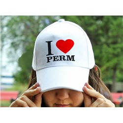 Бейсболка "I love Perm"