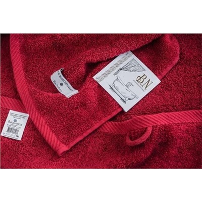 Махровое полотенце "Буржуа Нуво"- бордо 45*90 см. хлопок 100%