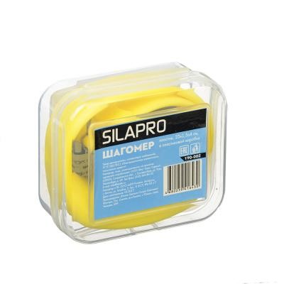 216 сув 190-002 SILAPRO Шагомер, пластик, 25х1,5х4см, в пластиковой коробке