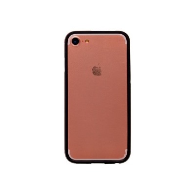 Чехол-бампер силиконовый для Apple iPhone 6 (черный/серый) 60491