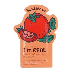 "Tony Moly" I'm Real Tomato Mask Sheet Тканевая маска с экстрактом томата 21мл