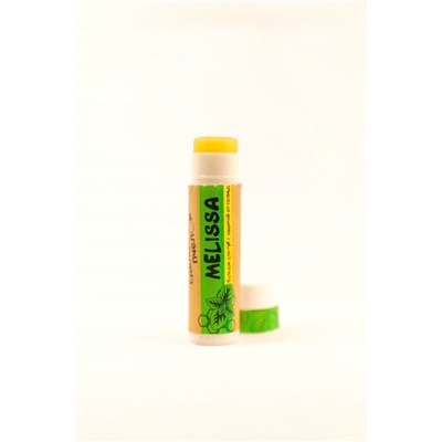 100% натуральный бальзам для губ с пчелиным воском «MELISSA» 5 гр защита от солнца SPF7