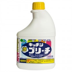 Mitsuei. Универсальное кухонное моющее и отбеливающее пенное средство запасная бутылка, 400мл 040061