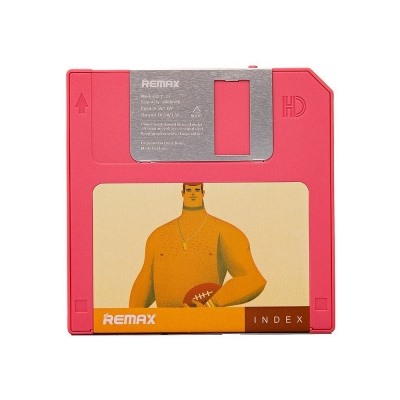 Внешний аккумулятор Remax RPP-17 Floppy disk 5000 mAh (розовый) Item RM1-027 61186