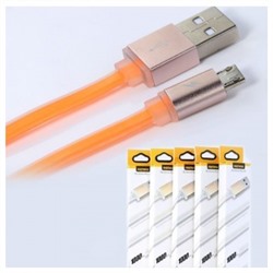 Кабель USB - micro USB Remax RC-005m Quick для HTC/Samsung (100 см) (оранжевый) 50335