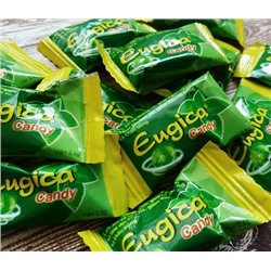 244 Конфеты Eugica Candy с натуральными маслами для горла детям и взрослым, 100 шт