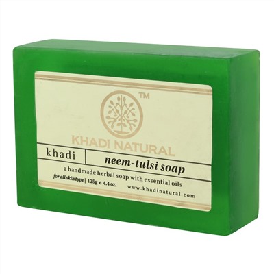 Мыло Khadi Natural 34720.3 (Neem-Tulsi)