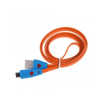 Кабель USB - micro USB Glossar M4 Smile (оранжевый) 31297