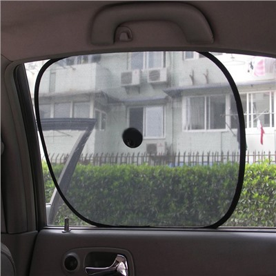 Солнцезащитная шторка на боковое стекло автомобиля(2шт)