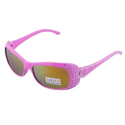 Детские солнцезащитные очки 5538.3 (зеркальный-розовый)