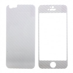 Защитное стекло цветное Glass Carbon комплект для Apple iPhone 6 (белый) 55178