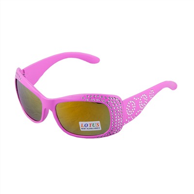 Детские солнцезащитные очки 5577.3 (зеркальный-розовый)