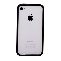 Чехол-бампер Activ MELIA для "Apple iPhone 4/4S" (черный) 48281