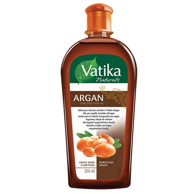 Масло для волос Vatika Naturals Dabur 34734.8 (Moroccan argan, 200ml)