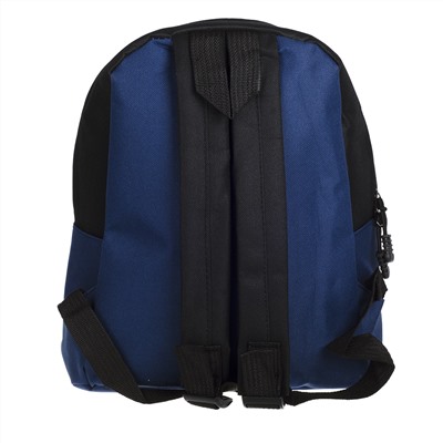 Рюкзак детский 604 (черный/т. синий)