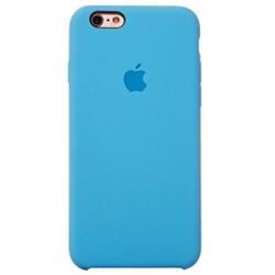 Чехол-накладка Soft Touch для "Apple iPhone 6/6S" (светло-синий) 65022