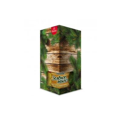 "Floresan" Подарочный набор "Зеленое мыло" в картонной коробке