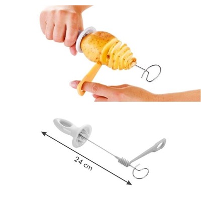 Нож для нарезки картофеля спиралью