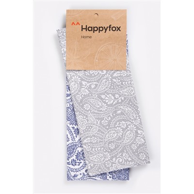 Happy Fox Home, Набор полотенец из рогожки 2 шт Happy Fox Home