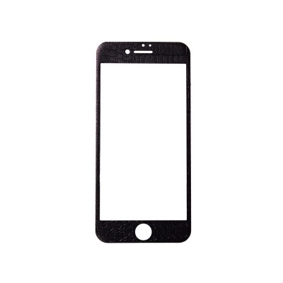Защитное стекло цветное 4D Reptilian (Front+Back) для Apple iPhone 6 Plus (черный) 74017