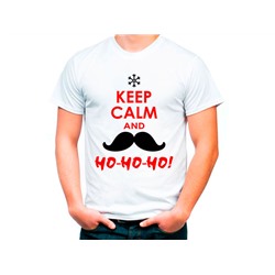 Футболка "Keep calm and ho ho ho"