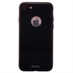 Чехол-накладка WK Design Back Glass для Apple iPhone 8 (черный) 80564