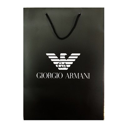 Пакет (10шт) Giorgio Armani бумажный средний