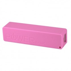 Внешний аккумулятор 2200 mAh (розовый) (техническая упаковка) 57031
