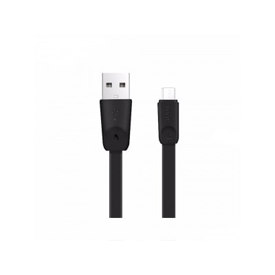 Кабель USB - micro USB Hoco X9 Papid для HTC/Samsung (100 см) (черный) 72604