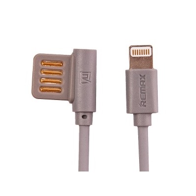 Кабель USB - Apple lightning Remax RC-075i Rayen series для Apple iPhone 5 (100 см) (серый) 79074