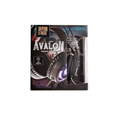 Компьютерная гарнитура Qumo Avalon GHS 0006 стерео с микрофоном, USB+3,5 jack 82473