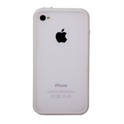 Чехол-бампер Activ MELIA для "Apple iPhone 4/4S" (белый) 48282