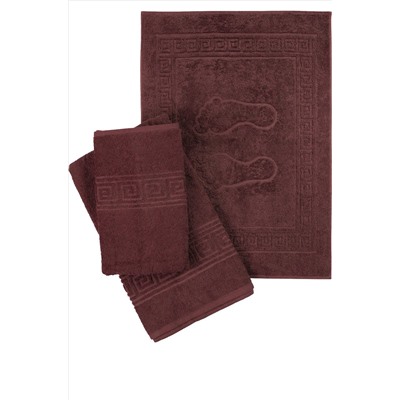 Вышневолоцкий текстиль, Комплект махровых полотенец 3 шт Вышневолоцкий текстиль