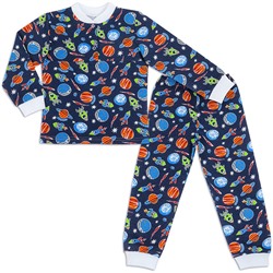 Пижама для мальчика Футер с манжетами