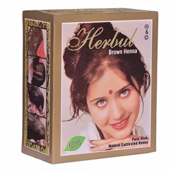 Краска для волос Herbul 1518.3 (Brown henna)