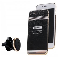 Автомобильный держатель Remax RM-C19 + Case iPhone 7 (черный) 64804