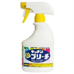 Mitsuei. Универсальное кухонное моющее и отбеливающее пенное средство спрей, 400мл 040054