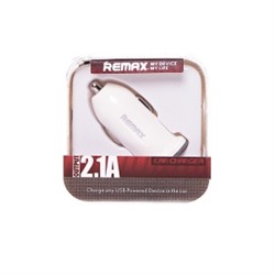 Автомобильный адаптер Remax АЗУ-USB (2100 mA) (белый) 41868