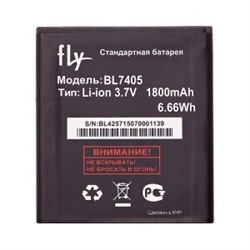 Аккумулятор для телефона Original Fly iQ449 (1800 mAh) (техническая упаковка) BL7405 74862
