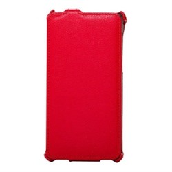 Чехол-книжка Activ Leather для "Alcatel Pixi 4 (6.0) OT8050" (красный) открытие вниз 57394