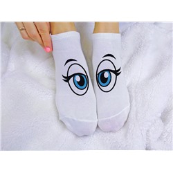 Женские носки "Голубые глазки"