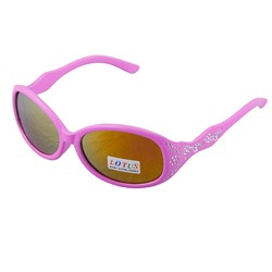 Детские солнцезащитные очки 5555.3 (зеркальный-розовый)