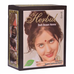 Краска для волос Herbul 1518.2 (Dark brown henna)