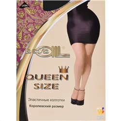 Колготки женские 22-0160 "Queen size" 60D (черный)