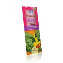 "Floresan" Крем-флюид охлаждающий интенсивного действия для быстрого загара.С маслом мяты и витамином Е Объем 15мл Ф-444